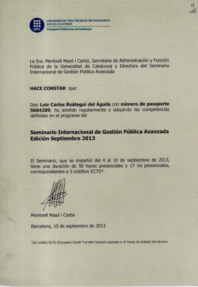 Miniatura del documento: Seminario Internacional de Gestión Pública Avanzada — UPC BarcelonaTech