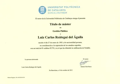 Miniatura del documento: Título de Máster en Gestión Pública — Universitat Politècnica de Catalunya